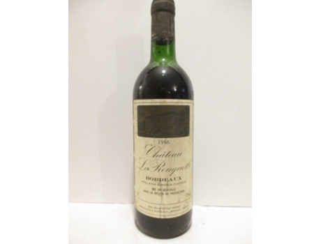 Vinho Tinto CHÂTEAU LA ROUQUETTE 1986 (75 cl - 1 unidade)