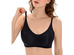 2026 bras Sem Fios Sem Costuras, Macios e Leves, com Relleno Removível, Modelo V para Mulher