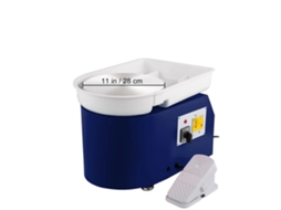 Roda de cerâmica elétrica, potência de 350 W, placa de 11 polegadas, azul OEM