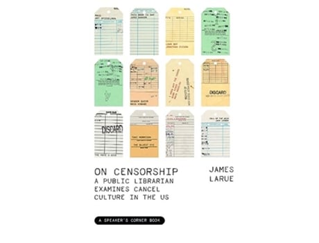 Livro On Censorship de James Larue (Inglês)