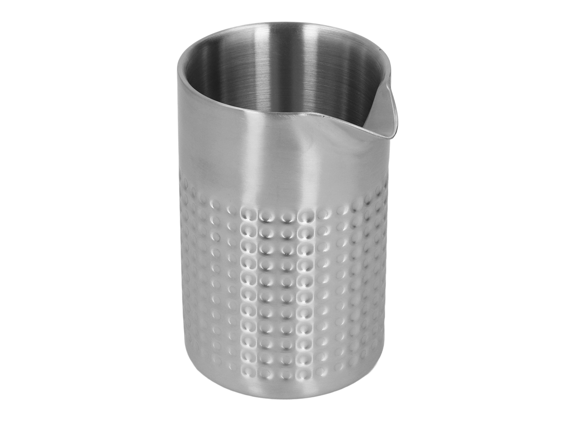 Copo De Mistura Para Coquetéis De Parede Dupla Em Aço Inoxidável Fosco Para Bar.