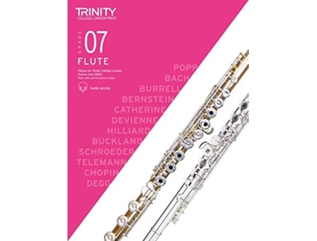 Livro Trinity College London Flute Exam Pieces from 2023 Grade 7 de Trinity College London (Inglês)