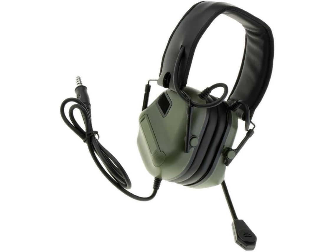 Fone De Ouvido Dobrável E Ajustável Com Microfone Removível, Ideal Para Filmes, Comunicação, Atividades Em Equipe, Fone