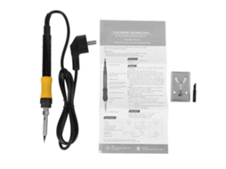 Soldador Elétrico de Calor Interno com Tela Digital SQA110, Amarelo, 110W