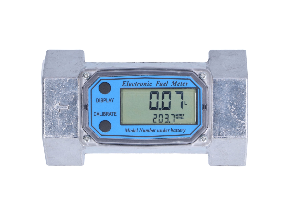 Medidor de Vazão Digital Eletrônico para Turbina, Combustível, Água, Gás e Óleo - 2 Polegadas Llw 50