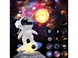 Projetor De Estrelas Galaxy, Luz Noturna 12 Em 1 Com Controle Remoto Sem Fio, Ajustável Em 360°, Lâmpada Led Com Música Para Decoração De Quarto