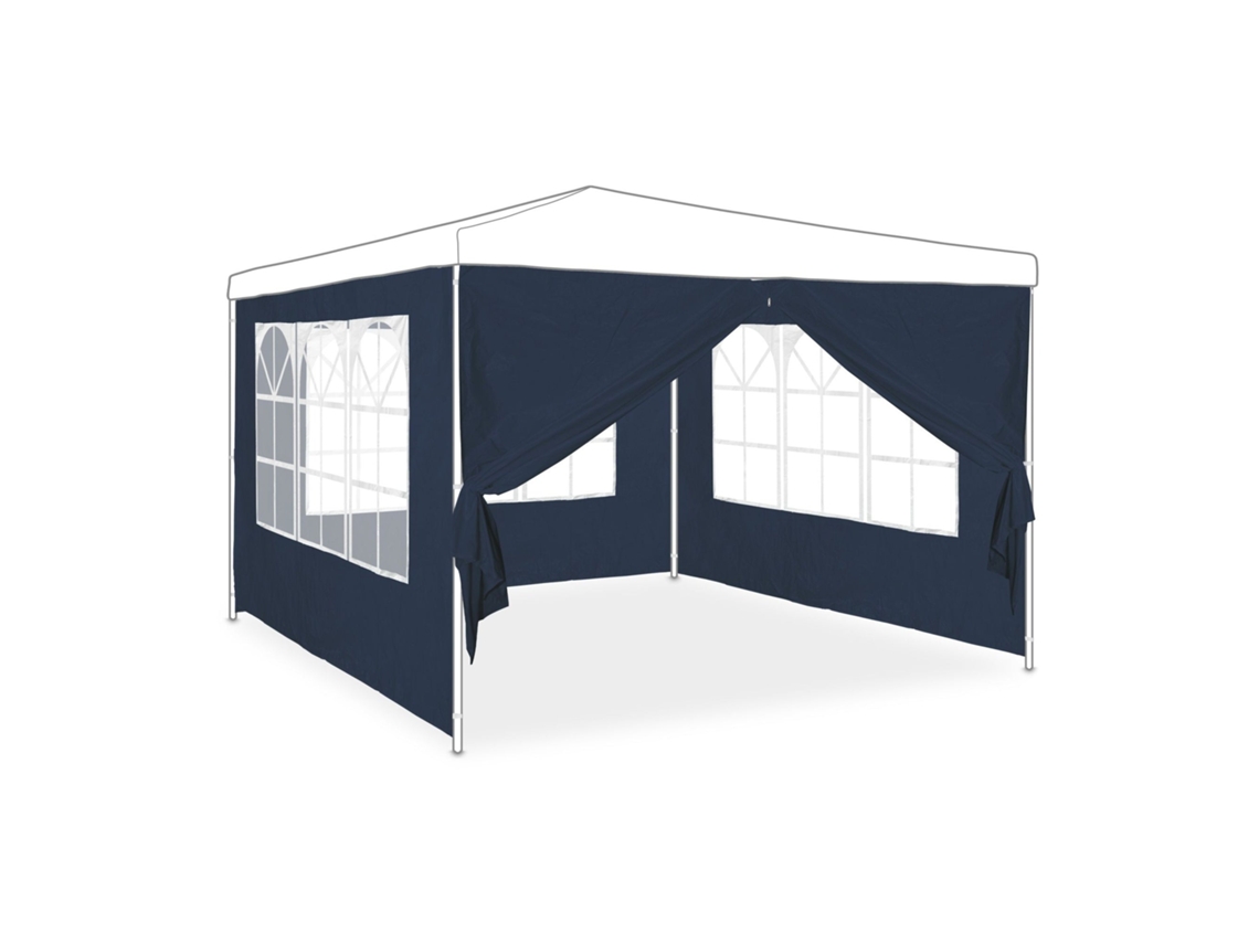Conjunto Com 4 Paredes Laterais Para Tenda De Festa Em Tecido Resistente