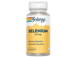 Solaray Selenium 50 Mcg 100 Cápsulas