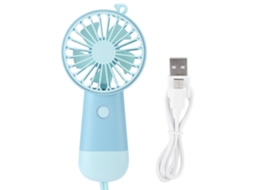 Ventoilha Pequena Portátil (recarregável Com Luz Led)