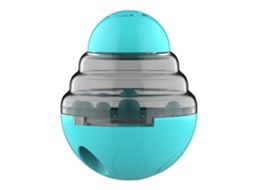 Brinquedo de Quebra cabeça para Alimentação Lenta e Durável, Dispensador de Ração para Cães, Azul marinho AQUAFORGE