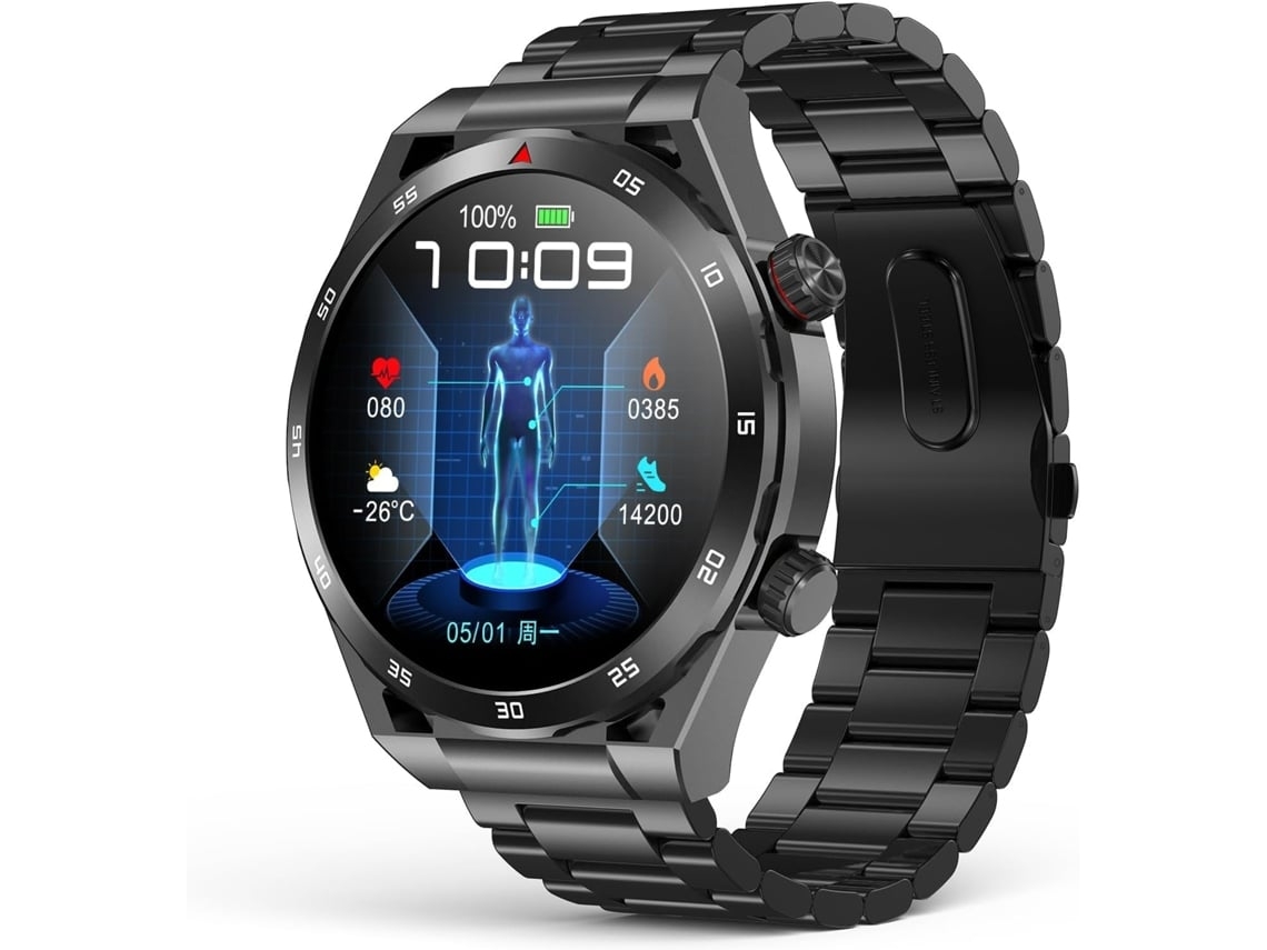 Smartwatch Com Chamada Bluetooth Smartwatches De 1 39 Para Homens E Mulheres Relógio De Fitness Com Pressão Arterial/fc/sono Ip67 À Yunzii