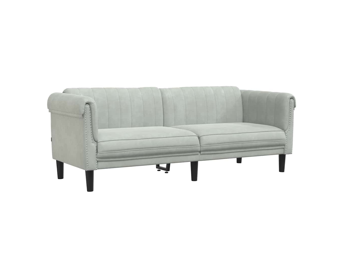 Sofa, Sofas Vidaxl Cinzeto Veludo (n/a)