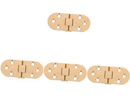 Conjunto De 4 Dobradiças De Latão Para Móveis Dobráveis, Acessório Para Móveis.