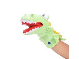 Mali boneca de Mão Animal Pelúcia Macia 28cm Brinquedo Interativo Infantil Contar Histórias