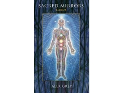 Livro Sacred Mirrors Cards de Alex Grey (Inglês)