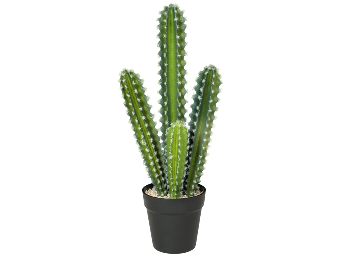 Cacto Artificial 53cm Vaso Planta Casa Escritório VELTRIX