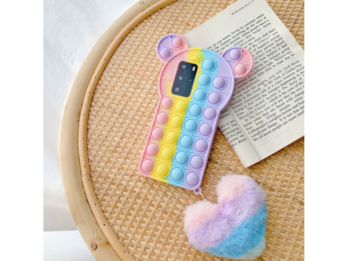 Brinquedo Mole Orelha LAXISCREED para Iphone 7/8 12 Samsung