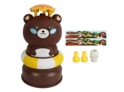 Mali brinquedo de Lançamento de Água com Projeção Aérea e Rotação 360 Graus Brinquedo de Sprinkler para Jardim Infantil