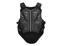 Jaleco de Proteção para Moto com Ventilação e Anti choque Preto M AOZORZ