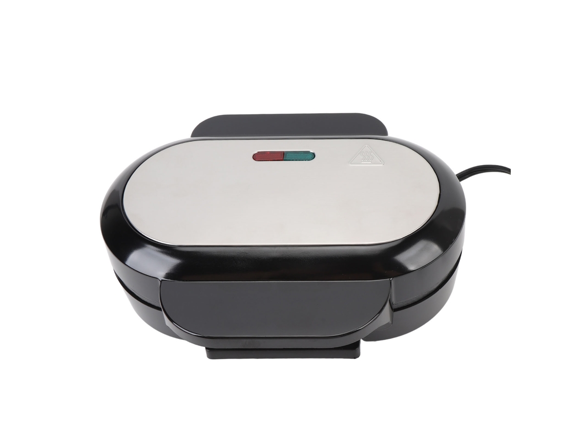 Máquina elétrica para café da manhã com churrasqueira de hambúrguer antiaderente plugue Eu 220v
