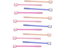 Conjunto De 12 Canetas Esferográficas Fofas Da Para Estudantes,