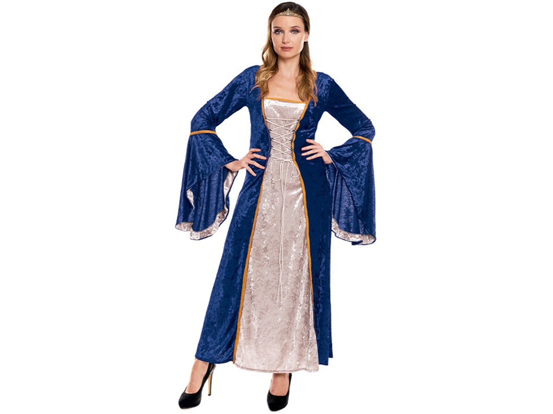 Fato de senhora medieval para mulher