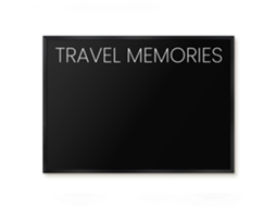 Magnetic Wall Board Travel Memories For The Office Espelharte (70x50 Cm)