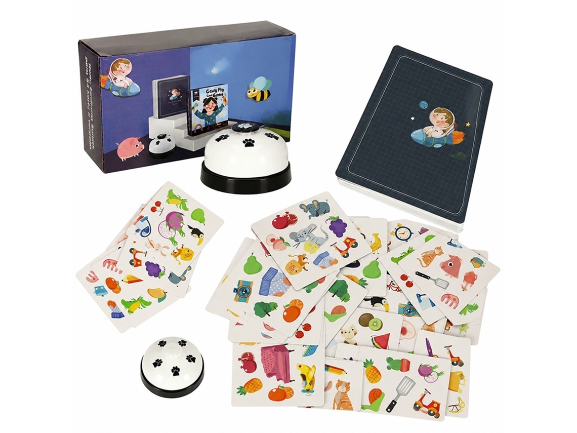 Jogo De Cartas De Memória E Pares (54 Cartas)