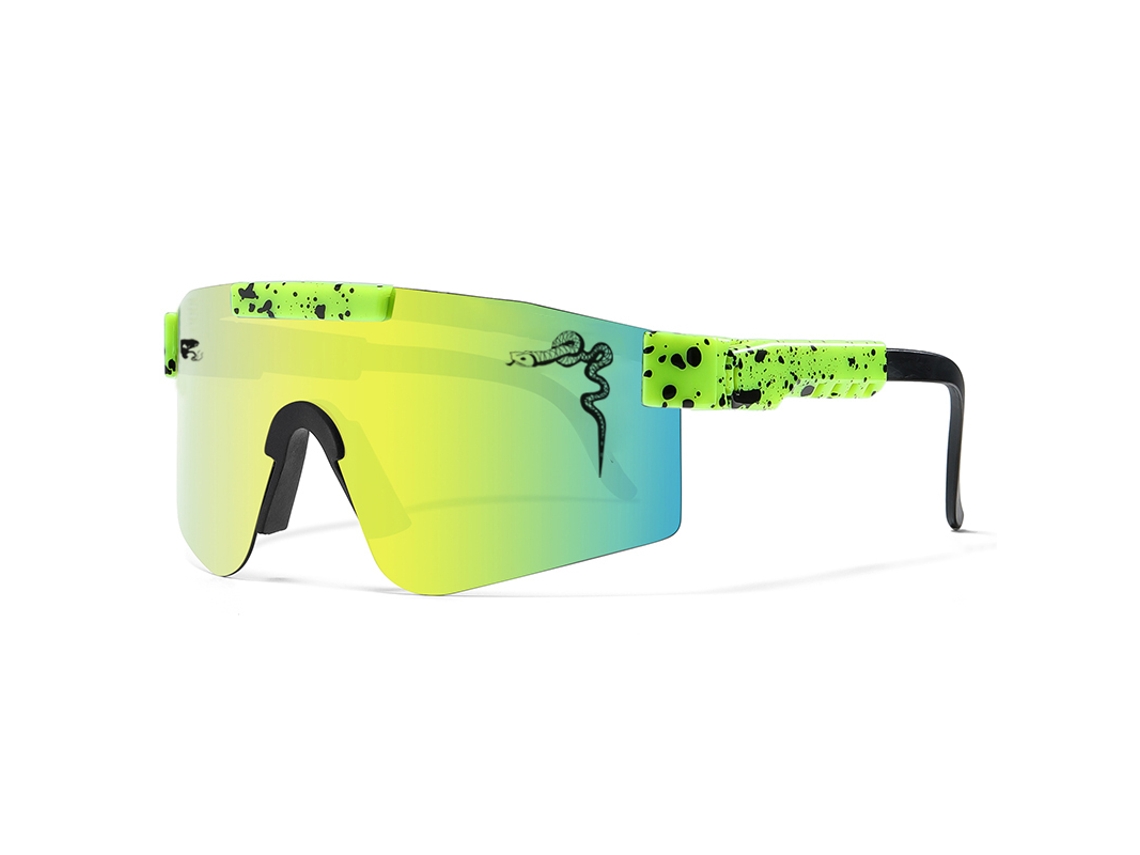 Óculos de Sol Unissex MDUG para Ciclismo com Proteção UV400 e Lentes de Polímero à Prova de Vento (estilo 6)