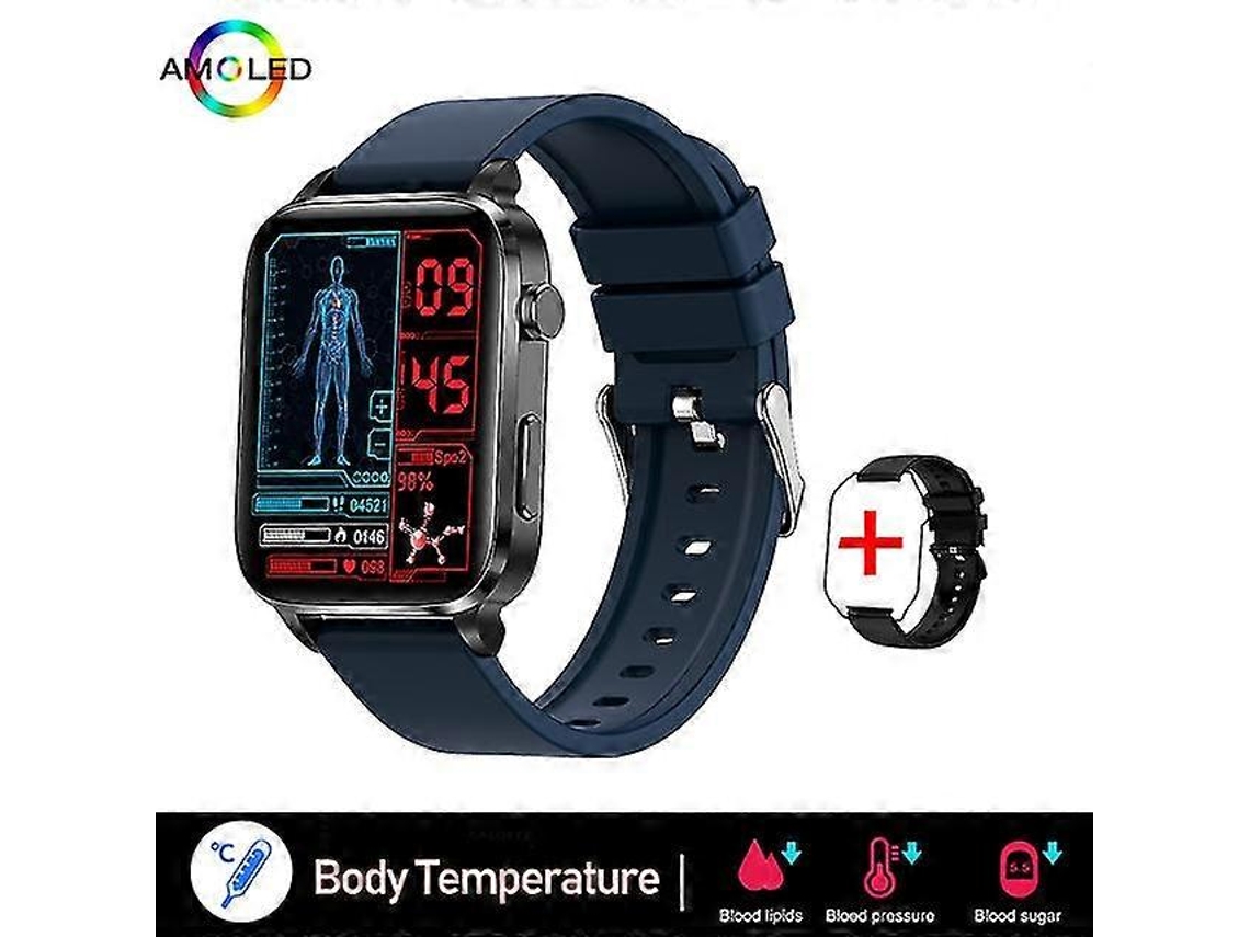 Relógio Inteligente Com Terapia A Laser, Tela Touch 1.7 Polegadas, Resistente À Água Ip68, Compatível Com Android E Ios