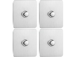Ganchos Para Pendurar Quadros Sem Pregos, Sem Necessidade De Furar, Conjunto De 4 Unidades, Resistentes, Em Aço