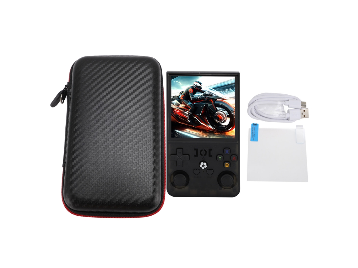 Console De Jogos Portátil Retro Com Tela Ips 4 Polegadas 720x720, Bateria 4000mah E 64gb Para Linux