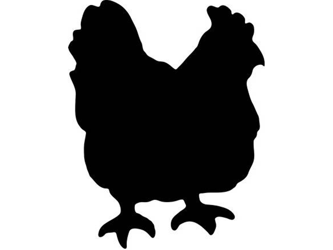 Quadro de parede de ardósia SECURIT FB-CHICKEN Galinha