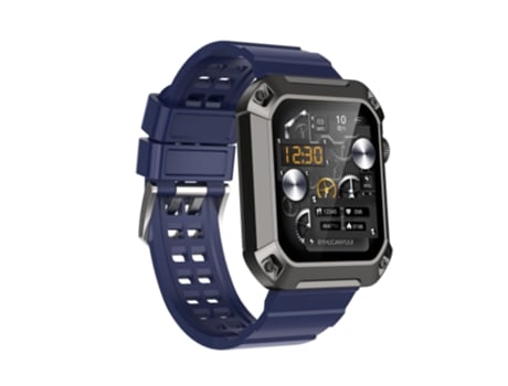 Smartwatch ROGBID Tank S2 Mostrador Azul 46Mm Pulseira de Borracha Smartwatch