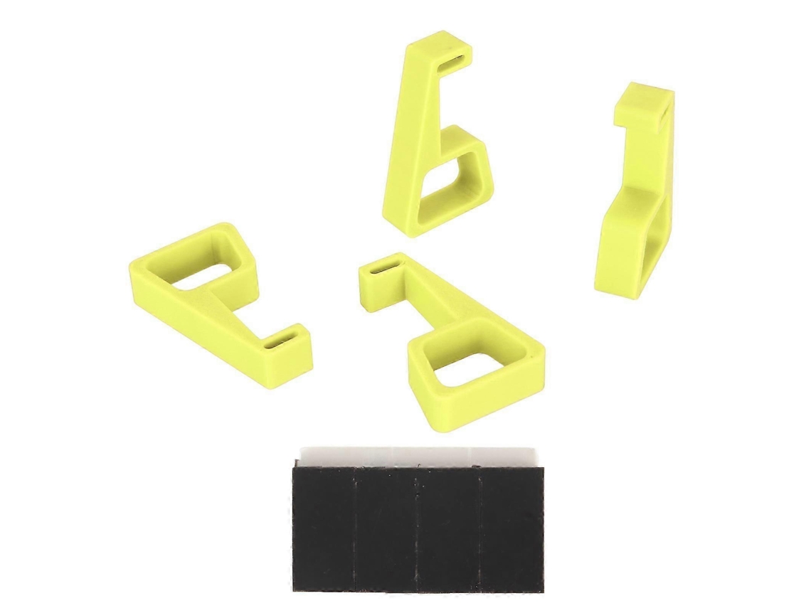 Pés De Suporte Antiderrapantes E Estáveis ​​para Console De Jogos Ps4, Acessórios Para Console Amarelo. Hengjian