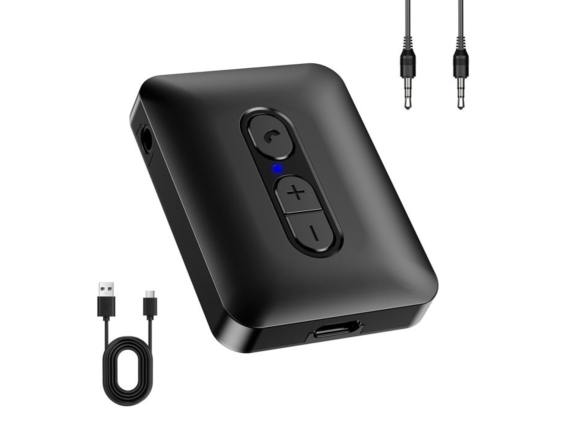 Transmissor E Receptor Bluetooth, Adaptador Bluetooth Sem Fio, Receptor De Áudio Bluetooth 5.4