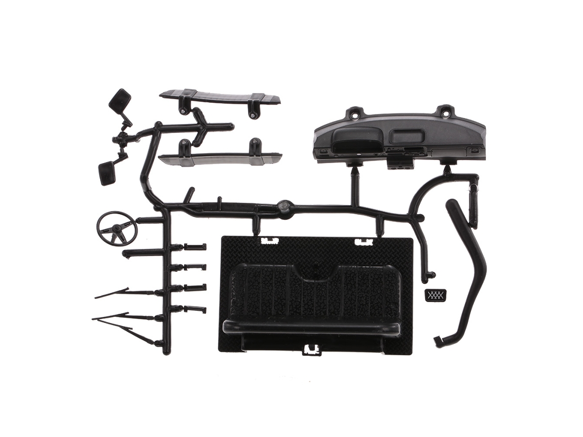 Mali carro de Controle Remoto Wpl C 24k 1/16 4wd Off road Kit Diy para Crianças Brinquedo de Camioneta