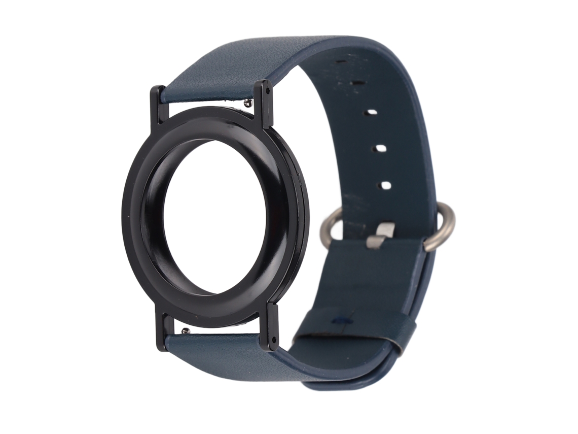 Pulseira Airtag LAXISCREED de Couro Resistente a Suor e Arranhões