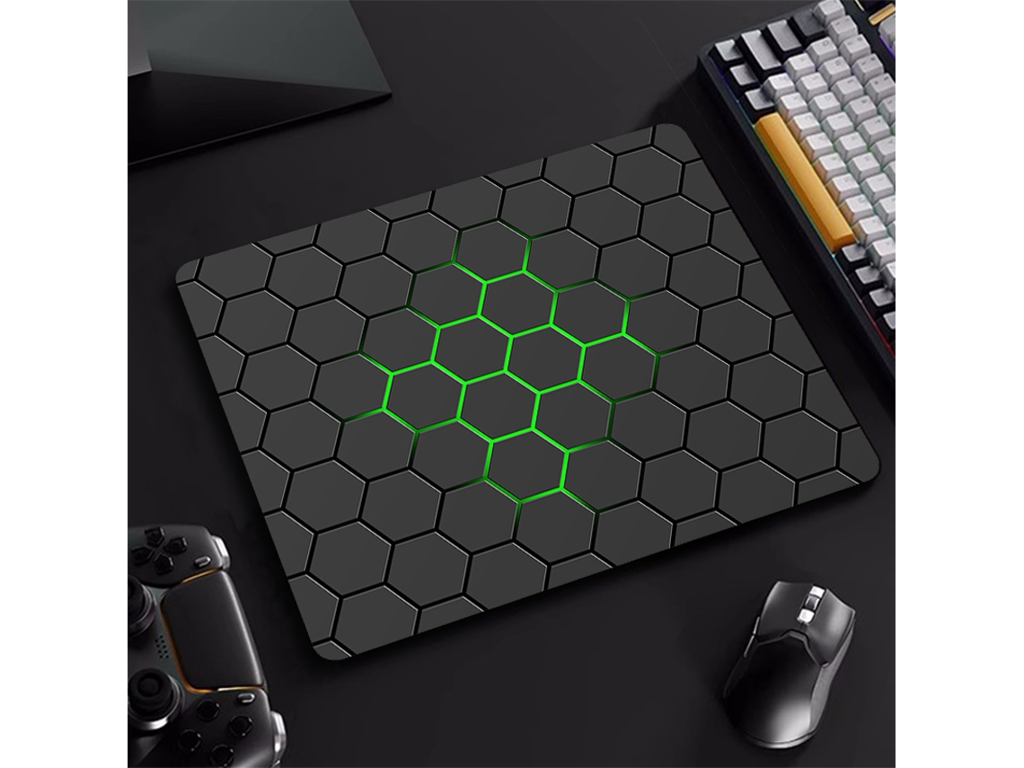 Mousepad Hexagonal para Jogos, Feito de Borracha. MDUG (estilo 1)