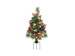 2026 luzes de Jardim para Natal com Pica Led Decoração Iluminada de Árvore de Natal para o Pátio Ao Ar Livre