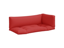 Pallet Cushion, Pallet Cushions Vidaxl Vermelho Tecido (n/a)
