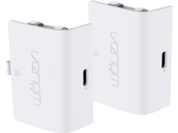 Bateria Recarregável VENOM Duplo de Bateria Recarregável Xbox Series X e S / Xbox One (Branco)