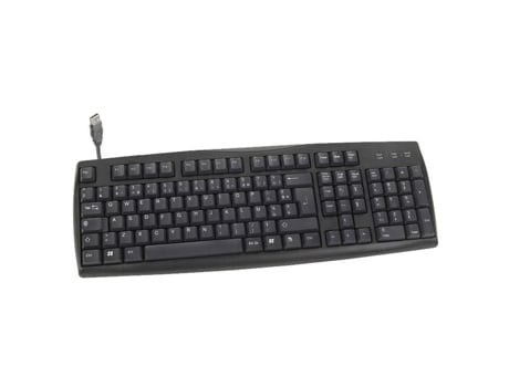 Teclado Usb Heden 0 Clausbca30 Azerty 108 Teclas Com Fio Preto
