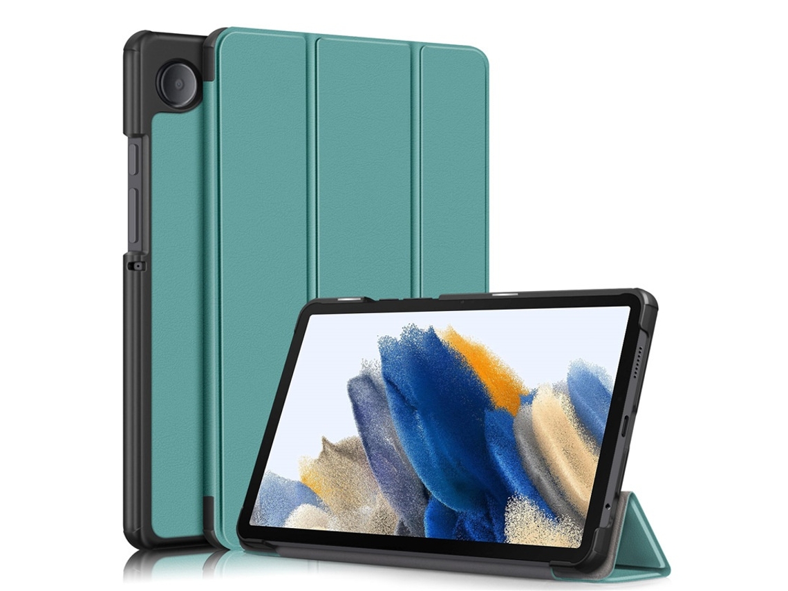 Elysve Capa Protetora Para Samsung Galaxy Tab A9 8,7 Polegadas Sm-x115, Proteção Antiqueda, Cor Verde