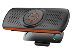Viva-Voz para Carro Viseira Solar Bluetooth 4.2 Kit Mãos-Livres Áudio Viva-Voz Tf Reprodutor de Música Sem Fio YIZHOOD