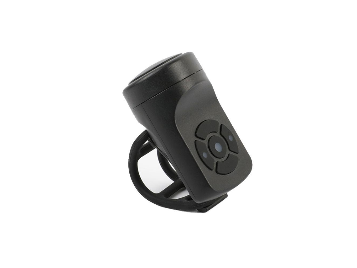Buzina elétrica AQUAFORGE recarregável USB, guidão, Mtb, estrada, patinete e uso diário