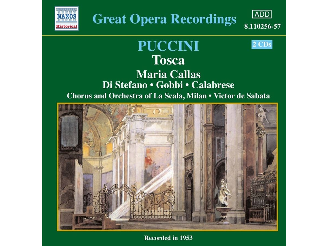 CD De Sabata/Callas/Di Stefano/+ - Tosca (2CDs)
