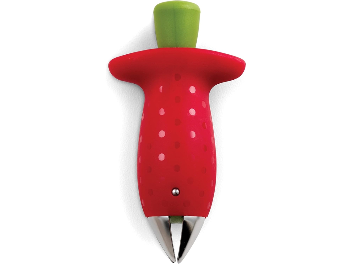 Removedor De Gemas Caule Morango Original, Vermelho/ Verde