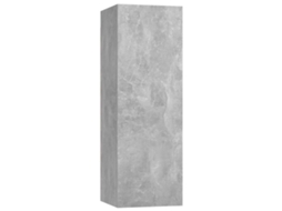 Tv Cabinet, Tv Cabinets Vidaxl Cinzeto Madeira Processada (n/a)