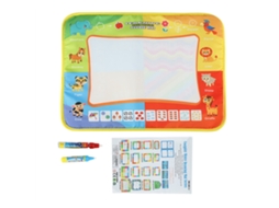 Tapete De Dibujo Con Água Para Bebês E Crianças Com 2 Canetas Brincadeiras Educativas E De Jogo Presentes Coloridos Reutilizáveis